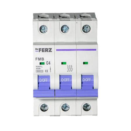 FMB-C 6kA 3P 04 х-ка C Автоматический выключатель